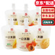 余記米坊一口米釀蜜桃味銀耳味原味即飲可吸式果味型甜酒釀 口味混合1000g