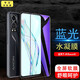 喬致中興天機axon30屏下版水凝膜A2322鋼化軟膜zte axon30手機保護模5G全屏抗藍光 axon30屏下版【1片高清+1片紫光】1套裝
