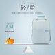 apirily雙肩電腦包女適用小新聯(lián)想戴爾華碩蘋(píng)果背包書(shū)包學(xué)生書(shū)包筆記本包  淺藍色【晴天升級版】 (中號)適用13-14寸筆記本電腦