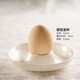 瑤華 雞蛋杯托強化瓷蛋托陶瓷雞蛋架蛋盅實(shí)用雞蛋座托蛋杯 碟型蛋杯