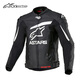 Alpinestars GP PLUS V4 a星摩托車(chē)騎行皮衣騎行服保暖防摔機車(chē)服騎士服男 黑/白12 54