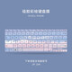 三色貓（SFMCEMQ） 風(fēng)景油畫(huà)電腦鍵盤(pán)膜適用華碩無(wú)雙14硅膠保護(hù)膜靈耀新款UX34天選3按鍵防塵 JP-104油畫(huà)星空【下單留言電腦型號(hào)】