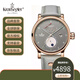 坤格康斯格 德國進(jìn)口手表愛(ài)因斯坦相對論紀念版機械男表KS746送禮禮物 KS746.URG-銀灰色