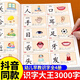 幼兒識字3000字學(xué)前兒童認字書(shū)幼兒園大班學(xué)前班寶寶看圖識字大王正版教材全套3到6歲早教啟蒙繪本幼小銜接一年級象形識字卡片神器 【單本】識字大王3000字-起步篇