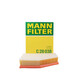 曼牌(MANNFILTER)空氣濾清器濾芯空氣格 適用寶馬車系 C28038 寶馬新5系 7系 B48 58