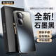 HotFire【AG磨砂】適用vivoiqooneo10手機殼 iQOO Neo10 Pro保護套 磨砂全包防摔抗指紋簡約-石墨黑