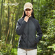 探拓（TECTOP）戶外輕薄羽絨服修身保暖羽絨外套 2347234YR 女款經(jīng)典黑L
