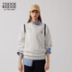 Teenie Weenie小熊女裝冬裝時(shí)尚學(xué)院風(fēng)簡(jiǎn)約休閑圓領(lǐng)衛衣套頭衫上衣DW 淺灰色 M (165)