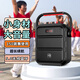 十度（SHIDU）H1廣場舞音響戶外音箱k歌重低音炮大音量手提便攜式無線藍牙播放器帶話筒小型家庭ktv音響 經典黑  mini標配【藍牙版】