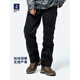 迪卡儂（DECATHLON）戶(hù)外運動(dòng)時(shí)尚休閑褲長(cháng)褲工裝男秋搖粒絨抓絨加絨保暖褲SOL 搖粒絨內里 - 經(jīng)典黑 M