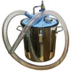 奧洛斯氣動(dòng)吸油機真空吸塵器工業(yè)換油吸鐵屑工廠(chǎng)車(chē)間大吸力機粉塵 氣動(dòng)吸塵器（20L不銹鋼桶）