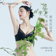 梵妳卡波（FINELYCUP）【斷碼特惠】?jī)?nèi)衣女性感蕾絲聚攏薄款洞洞杯文胸透氣無(wú)鋼圈胸罩 梵妳黑 75B
