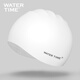 WATERTIME/水川 泳帽硅膠游泳帽男女士長(cháng)發(fā)成人大號護耳防水高彈舒適不勒頭