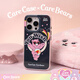 CARE CASEX Care Bears聯(lián)名手機(jī)殼 磁吸款彩色邊框獨(dú)立按鍵 適用蘋(píng)果iPhone16 15 14 13 Pro Max卡通 粉框奔跑愛(ài)心熊 iPhone 16 pro