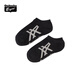 Onitsuka Tiger鬼塚虎運(yùn)動(dòng)襪子男女襪子短襪透氣船襪 黑色 L
