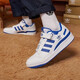 阿迪達斯（adidas）originals Forum三葉草蛇年男女情侶新款魔術(shù)貼運動(dòng)鞋休閑鞋板鞋 FY7756白藍 37