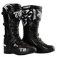 TR越野摩托車(chē)靴子防摔場(chǎng)地賽車(chē)鞋林道拉力靴活動(dòng)軸騎行長(cháng)靴虎牌越野 T2黑色 42碼