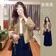 圣保美短款外套女春秋裝2023新款秋季女士風(fēng)衣薄款小個(gè)子韓版夾克上衣服 卡其色 M碼