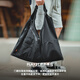 馬登工裝美式復(fù)古多口袋無(wú)袖尼龍馬甲背心戶(hù)外機(jī)能兩用挎包外套男 炭黑色 均碼