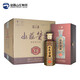 山莊老酒醬酒V6純糧食醬酒高度53度整箱500ml*4山莊皇家窖藏保價送禮特產(chǎn)