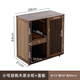 竹可心胡桃木實(shí)木茶桌陽(yáng)臺(tái)泡茶幾椅組合家用茶臺(tái)書桌辦公室禪齋茶幾茶臺(tái) 胡桃木茶水柜C1款+蓋板