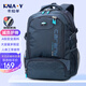 卡拉羊雙肩包男女初中高中大學(xué)生書(shū)包休閑旅行背包大容量防水減負耐磨