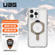 UAG 磁吸支點(diǎn)殼【京倉發(fā)貨】適用蘋(píng)果iPhone16promax手機殼防摔商務(wù)款杜邦授權Kevlar?凱芙拉保護殼 【磁吸支點(diǎn)殼】晶透系列鈦合金色支架