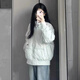 DXOT2025新款百搭棉服女冬季感韓系簡約百搭寬松學(xué)生加厚情侶棉衣外套 杏色 M 建議95-110斤
