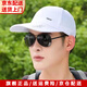 狐貍仙帽子男2024新款春夏季棒球帽遮陽(yáng)防曬戶(hù)外鴨舌帽男士運動(dòng)跑步帽 白色