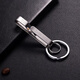 博友不銹鋼腰掛鑰匙扣男士鎖匙扣鑰匙圈掛件禮品老牌國貨 防丟牌電話(huà)手機號碼定制刻字