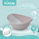BUBBLE BEAUTIFULLY CONCEIVED新生兒專(zhuān)用洗澡盆嬰兒浴盆躺托一體寶寶澡盆小號(hào)家用不折疊 灰褐色浴盆含浴架