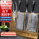卡閱CAEO日本大馬士革鋼菜刀廚刀切肉不銹鋼刀具家用德國廚師廚房套裝 日本大馬士革鋼【青龍 3件套
