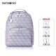 新秀丽（Samsonite）电脑包女士背包商务旅行包NO3紫色印花母亲节礼物