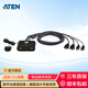 ATEN宏正 CS22HF 隱藏式 HDMI2口kvm切換器 多電腦USB二進一出轉(zhuǎn)換器FHD高清畫質(zhì)即插即用外接按鍵