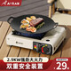 Aoran 卡式爐戶(hù)外爐具卡斯爐野外炊具便攜式燃氣灶瓦斯爐煤氣灶單灶 單獨爐具（紙盒包裝）
