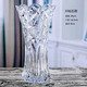 大敞口水晶玻璃花瓶透明加厚富貴竹批發(fā)水培插花大號創(chuàng  )意客廳擺件 30鉆石