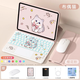 VHW適用OPPO Pad 3 Pro 12.1英寸鍵盤(pán)保護套OPD2401平板電腦保護殼 櫻花粉+七彩背光布偶貓觸控鍵盤(pán)+禮包 OPPO Pad 3 Pro 12.1英寸