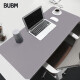 BUBM 鼠标垫超大号办公室桌垫笔记本电脑垫键盘垫办公写字台桌垫游戏家用垫子防水支持定制 140*70cm 深灰色