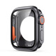 方哲品牌原裝適用蘋(píng)果手表iwatch s10/s11手表保護殼s9/8/7/6/5/4鋼化膜殼膜一體Ultra3/2防摔殼 原機黑2代升級款 適用iwatch9/8/7【41MM表盤(pán)】