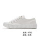 飛躍（Feiyue）官方餅干鞋女款帆布鞋女鞋冬季透氣潮流百搭情侶休閑鞋子女479 白色 36