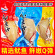 景旭帶籽魷魚仔滿籽即食獨(dú)立包裝絲片香辣海兔墨魚仔袋裝燒烤原味 三種口味混合500g(帶籽)