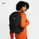 耐克（NIKE）官方雙肩包秋季書包收納拉鏈口袋隔層可調(diào)節(jié)肩帶FD7544 010黑/黑/白 均碼