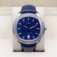【二手99新】伯爵PIAGET POLO系列男士腕表自動(dòng)機(jī)械日期顯示防水背透瑞士手表休閑奢侈品 G0A43001 藍(lán)色盤(pán)