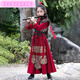 紛資言女童漢服花木蘭服裝女俠風(fēng)武俠穆桂英男童將軍兒童演出古裝飛魚(yú)服 主圖款 110