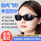 MINCITY術(shù)后防護(hù)眼鏡雙眼皮近視全飛秒眼睛墨鏡遮光鏡全包圍防風(fēng)沙防花粉 小框黑框黑灰鏡片
