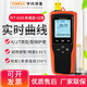 宇問0.01℃高精度溫度計手持KJT型熱電偶探頭接觸式測溫儀報警溫控表 YET610L感溫線款 單通道+記錄