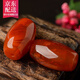 彩荷原礦非優(yōu)化涼山南紅瑪瑙桶珠隔珠配珠佛珠配飾配件 直徑12mm一顆（微瑕）