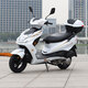 吉浪125排量踏板車摩托車燃油車代步車外賣車省油耐磨國四電噴 出口版高配國四電噴上牌白色包郵
