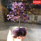 紫水晶原石黃水晶發(fā)財(cái)樹家居裝飾送禮辦公室旺姻緣招桃花擺件禮物 紫水晶--紫水晶原石