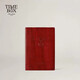 Time box 仿皮記事本高檔商務(wù)筆記本加厚皮面工作本軟抄本辦公會(huì )議隨身記錄本創(chuàng  )意復古日本紙可定制 A5中號 油蠟紅